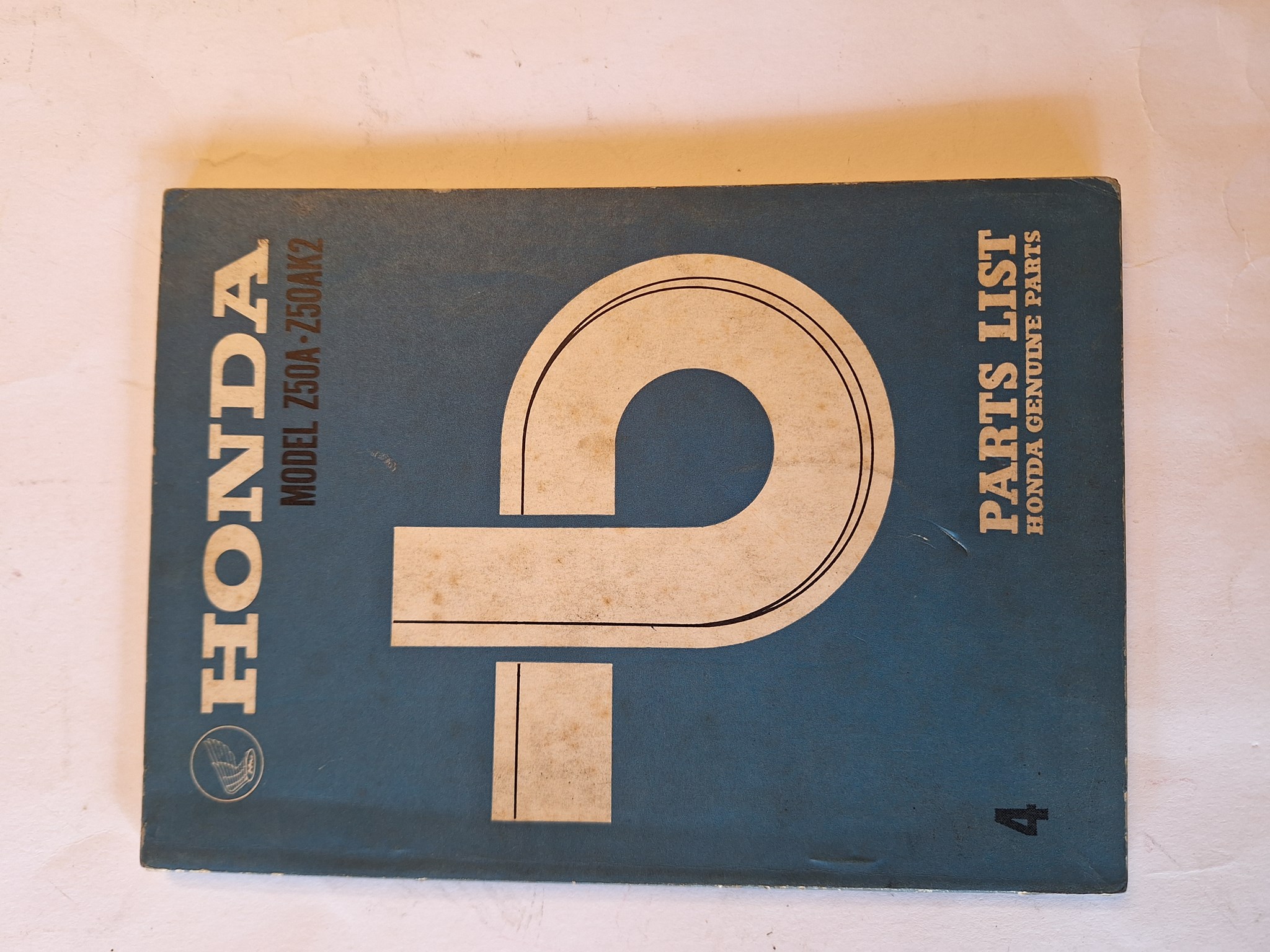 Bild von Ersatzteiliste  Honda  Z50A Z50AK2  180454